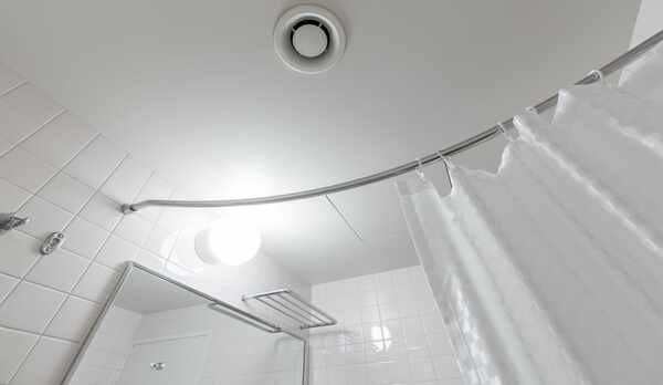 バスルーム湾曲バー