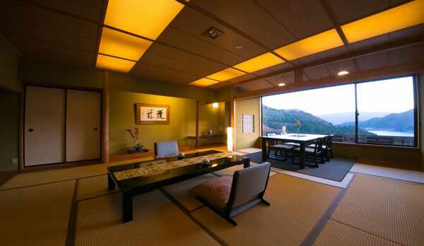 【最上階の貴賓室】■蓬莱◇和室12.5畳＋洋室＋茶室■