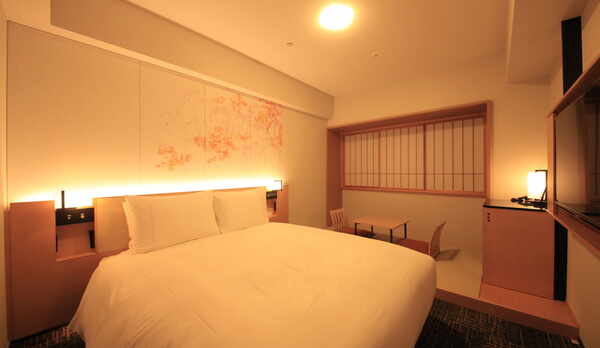 【コンフォートシングルルーム】　広さ26.3㎡・ベッド幅160㎝