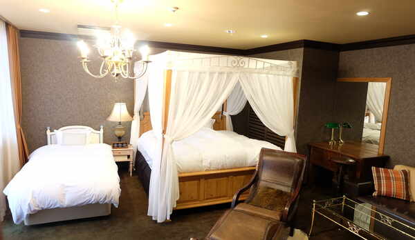 インペリアルルーム　ベッドルーム