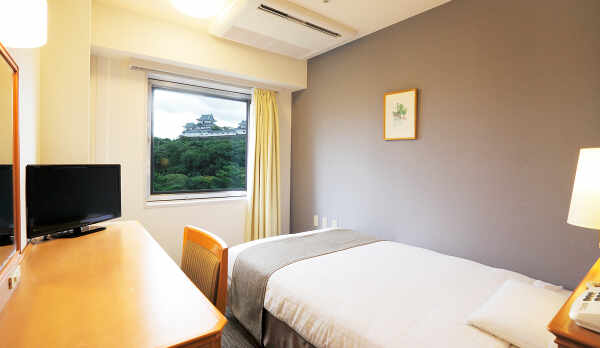 スタンダードシングルルーム＜和歌山城側＞