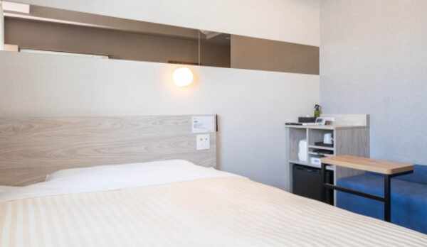 【スタンダードルーム】眠りを追及した150cm幅のワイドベッドと適度な硬さのマットでぐっすり