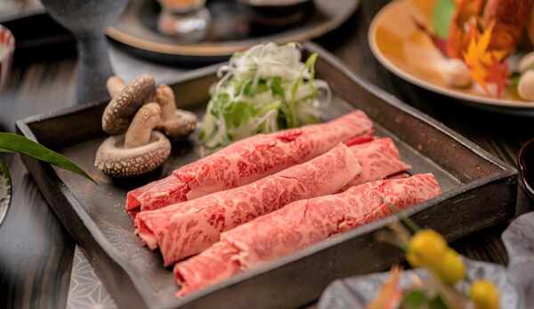 季節のお料理（和牛しゃぶしゃぶ）