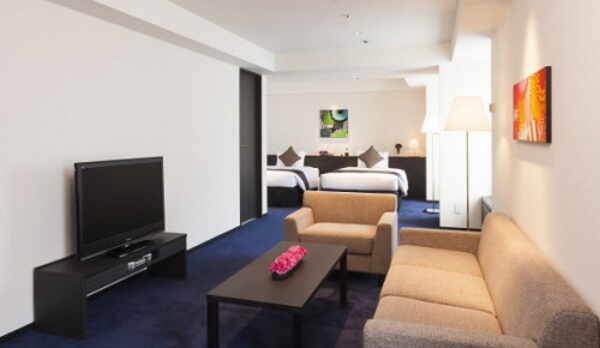 【東館コンセプトルーム】コーナーデラックスツインルーム(62平米) 