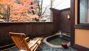 部屋付き露天風呂
