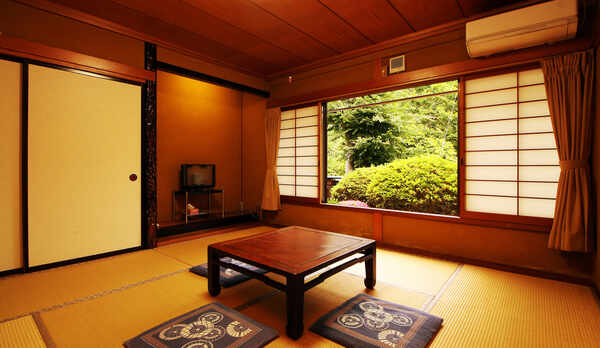 深緑を楽しみながらのんびり寛ぐ