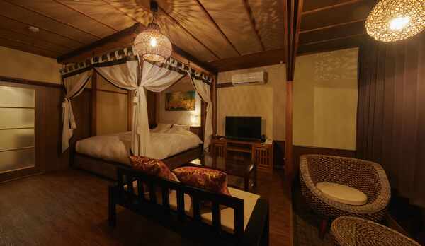 バトゥール　キングサイズベッド　ご夫婦・カップルプランの方など