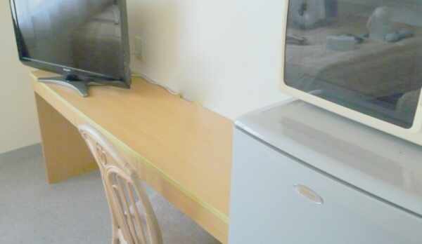 全室に３２型大型液晶テレビを設置