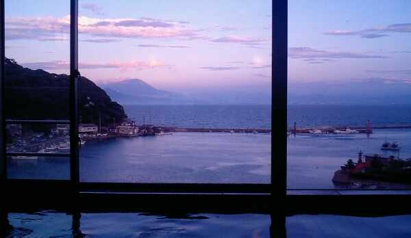 【大浴場（男湯）】夕景