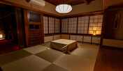 掘りごたつのある客室