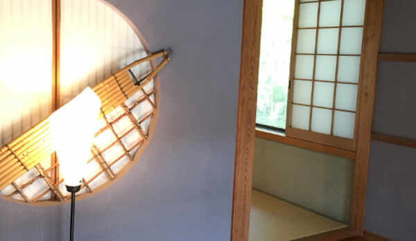 落ち着きのある館内です