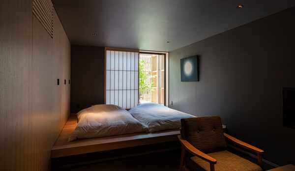 如月の間：寝室