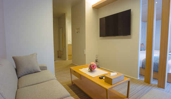 ベーシックAリビングスペース（デラックスツイン）