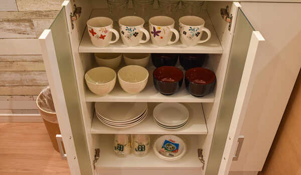 全室調理器具完備しております