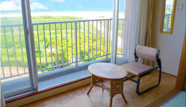 ５階 客室からは九十九里浜を一望