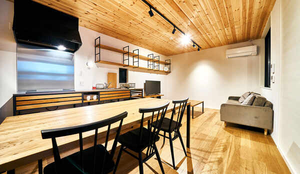 リビング・ダイニング・キッチン（2階全体）