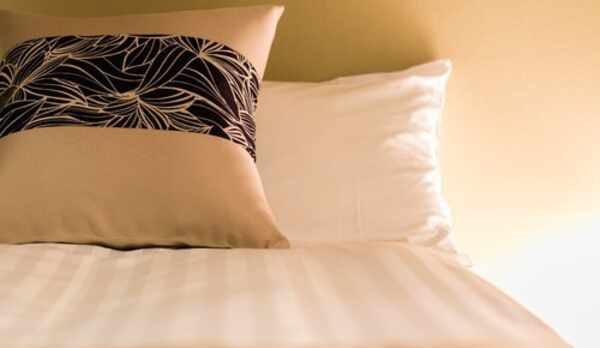 ふかふかのお布団が優しく包みます