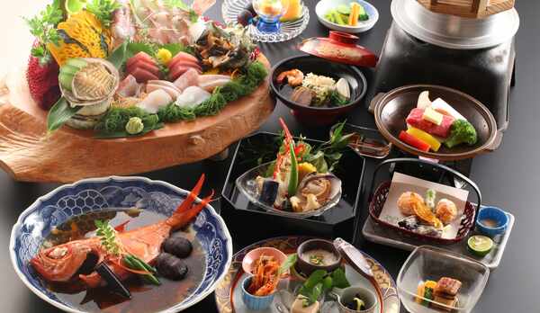 鮮度とボリュームと味が自慢の会席料理　