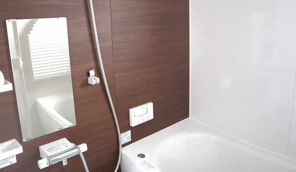 ・【コテージ】バス・トイレ別　浴槽付のお風呂で快適！