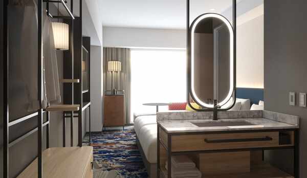 スタンダードルーム入り口