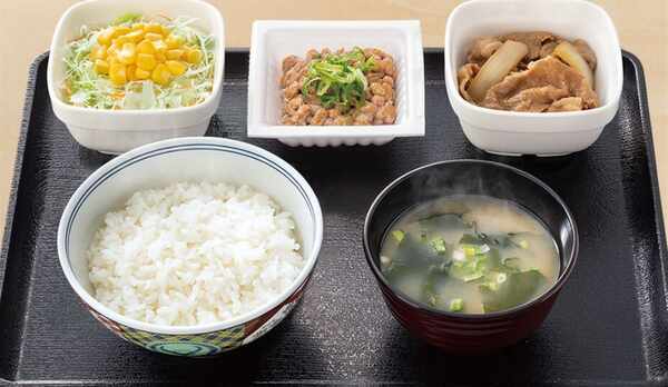 納豆牛小鉢
