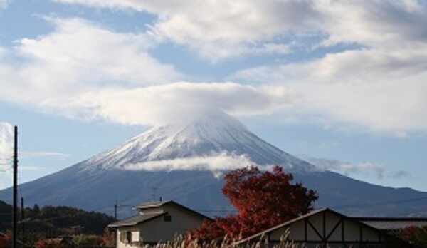 富士山（ペンション前より）