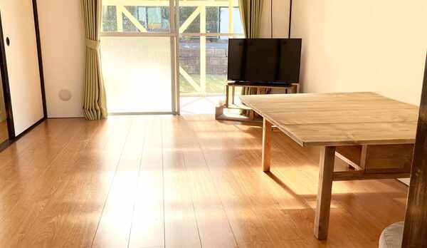 ・一軒家貸切で広々空間！