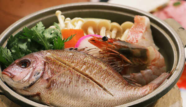 旬の魚を使用した陶板焼き☆春Ver！