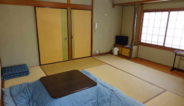 客室（和室８畳）の一例