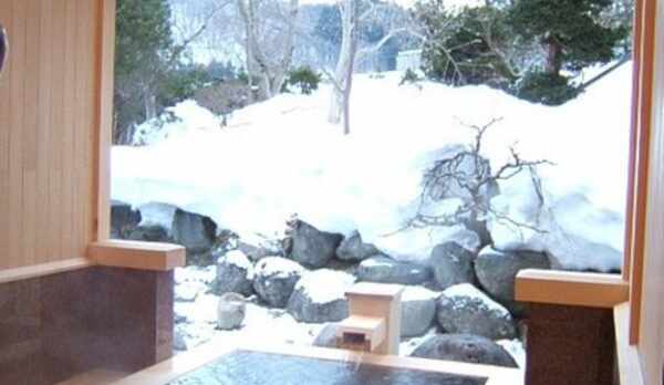 貸切露天・冬景色