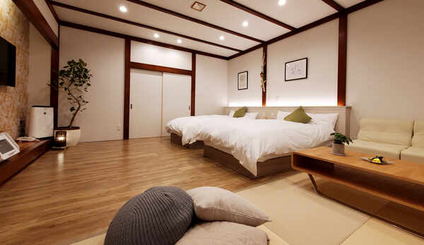 #新15畳　〜さくら〜広々とした和洋室となっております