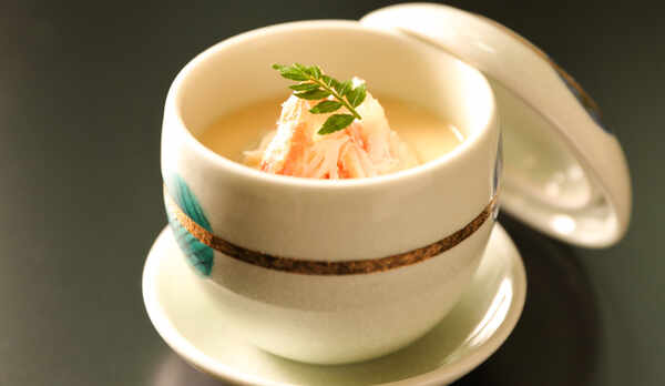  ・【蟹味噌ムースの茶碗蒸し】