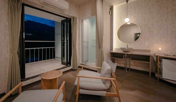 【眺めの部屋】美しさを感じることができる「景色」とともに至福の時間をお過ごしください。