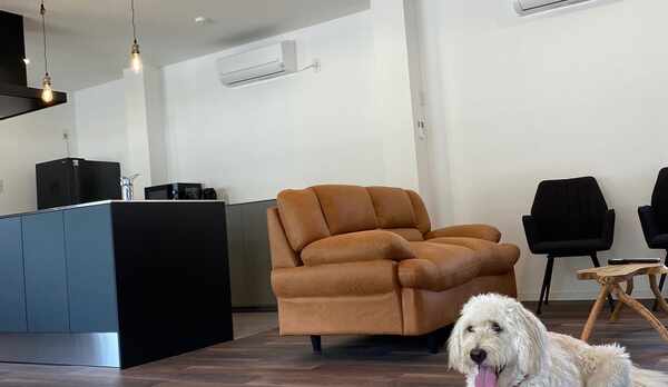 はるのや京都2階玄関から