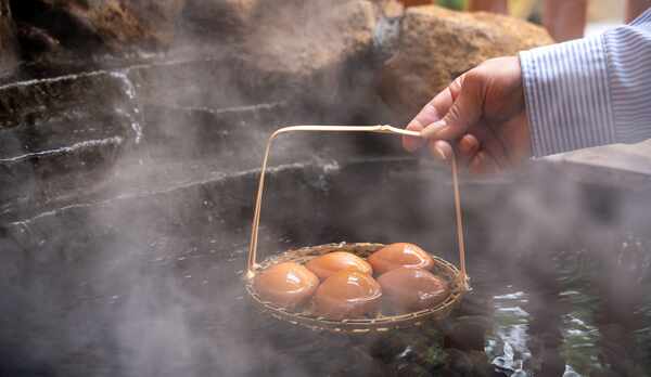 セルフ温泉たまご