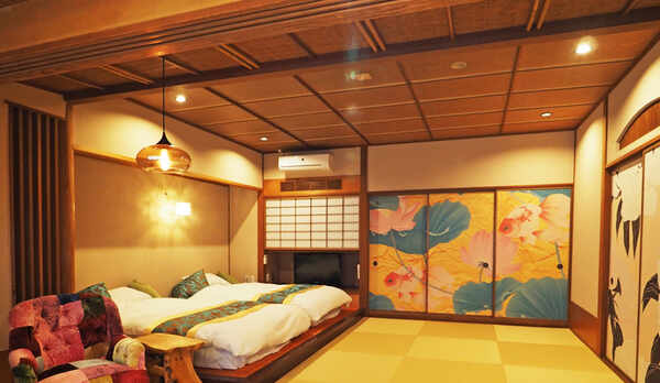 特別室『金澤ノスタルヂイ』18畳 セミダブルツイン