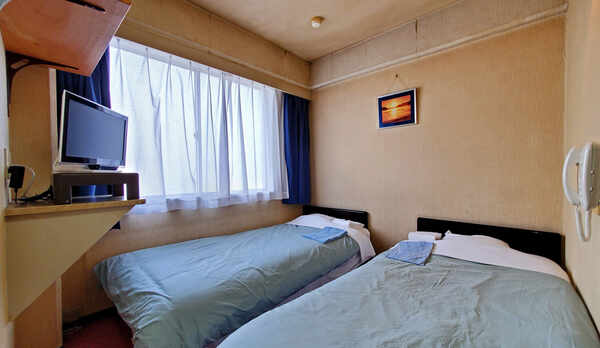 ツインルームはお一人でもご利用頂けます