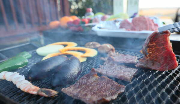 飲み物や食材の持ち込みもＯＫ！簡単♪手軽なＢＢＱプランは人気です