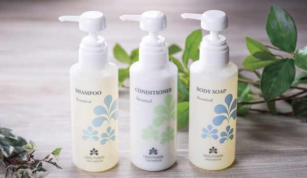 ニッコー・ホテルズ・インターナショナルのオリジナルのバスアメニティ