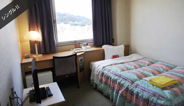 客室：シングルルーム