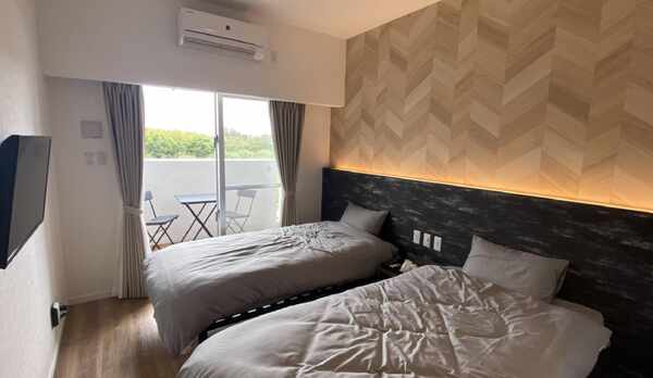 ・【ツインベッドルーム】お部屋