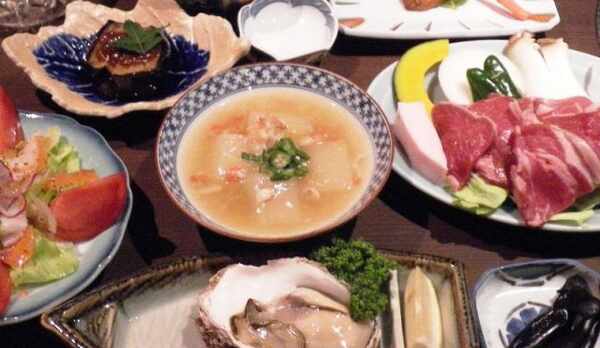 夕食の一例