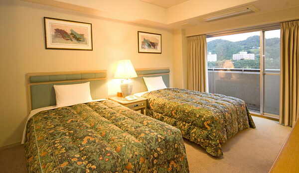 スイートルーム寝室