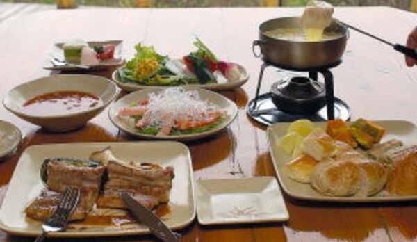 チーズフォンデュー