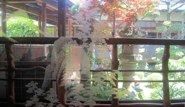 客室吉野タイプの擦りガラス