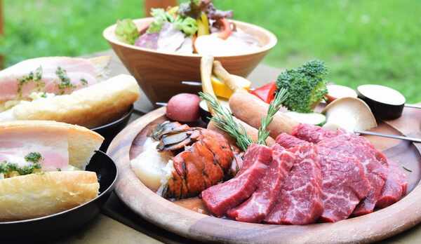 アメージングドーム 夕食