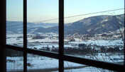 冬窓からの眺め