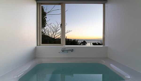 特別室の展望風呂