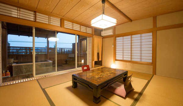 *【露天風呂付和室】人気のお部屋なのでご予約はお早めに！お日にちによってはお得に宿泊できます♪