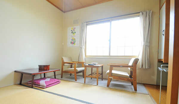 【和室の一例（4.5畳）】ご利用人数に応じてお部屋をご用意いたします。